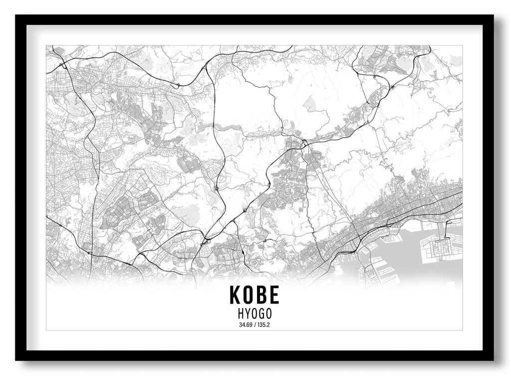 Kobe gradient map