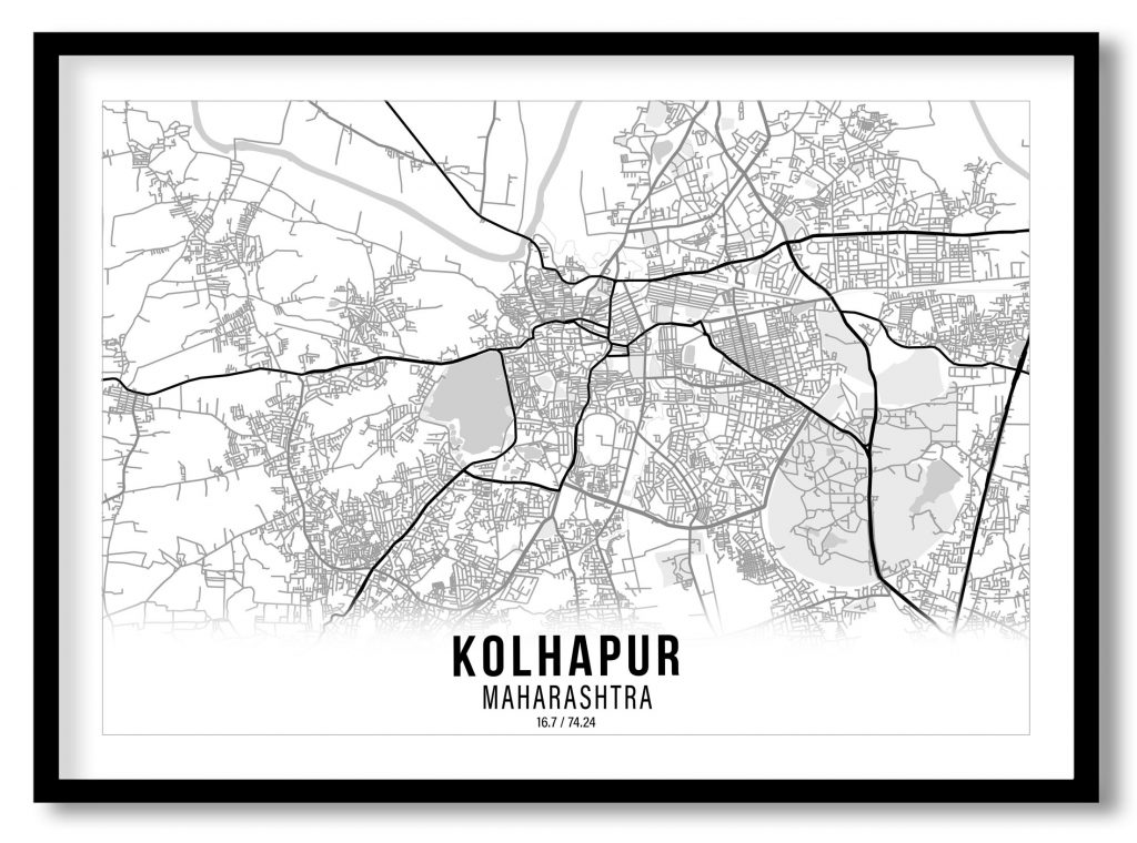 Kolhapur gradient map