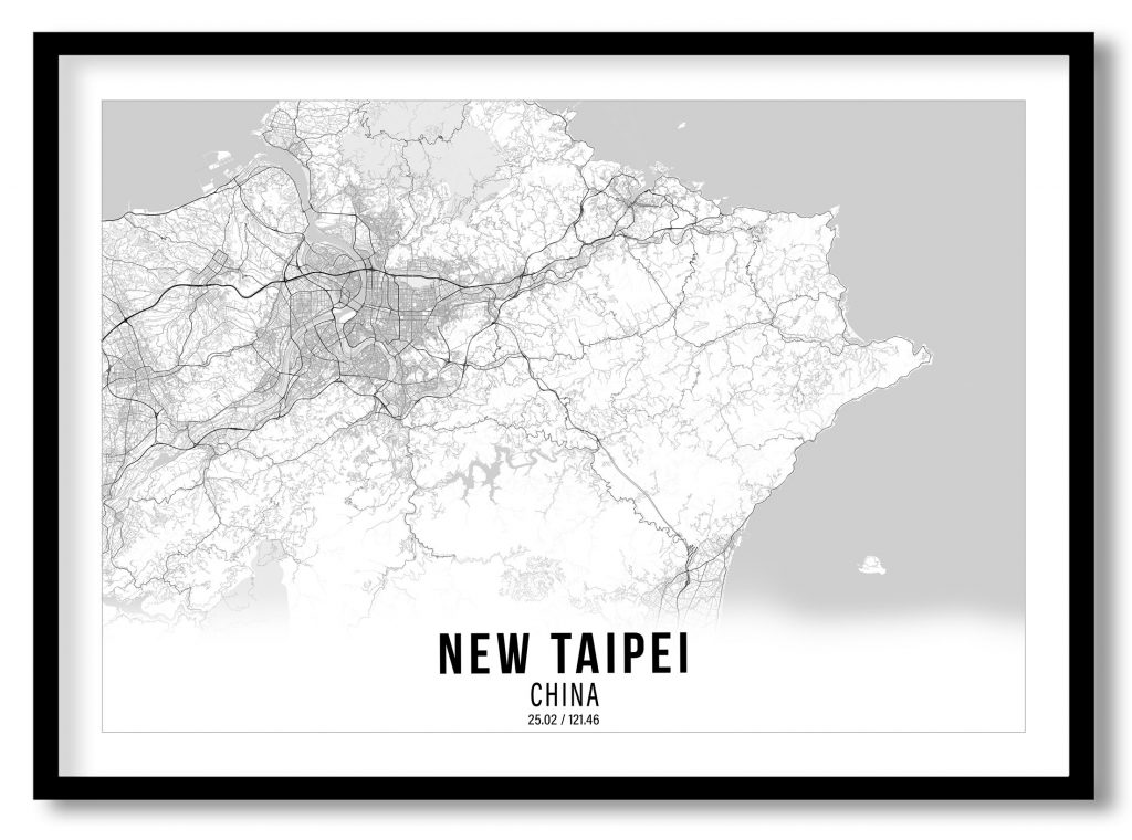New Taipei gradient map