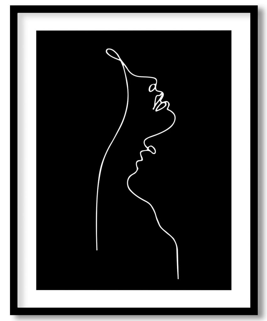 Modern facet lineaments