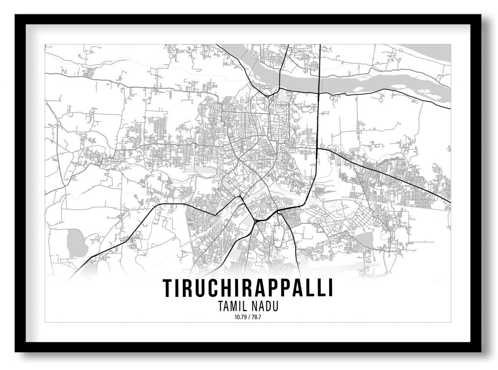 Tiruchirappalli gradient map