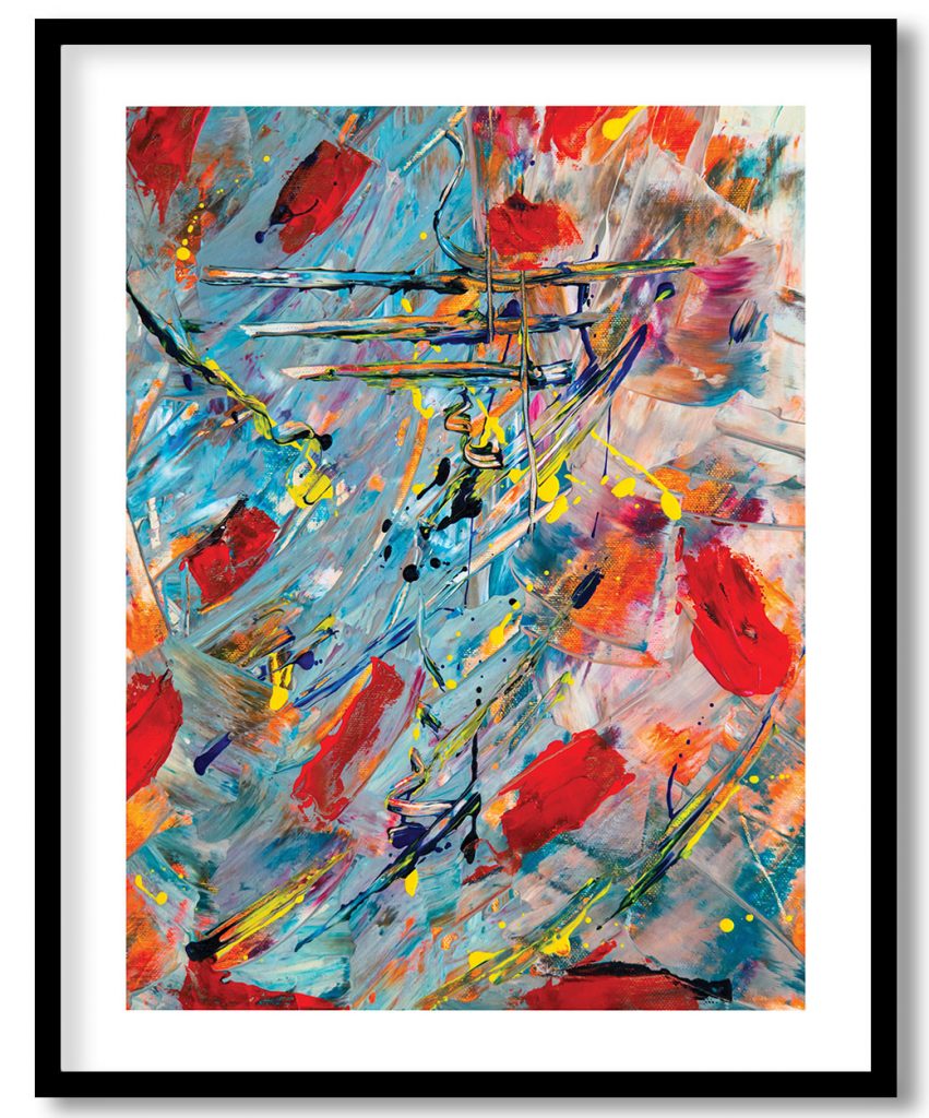 Contemporary Abstract Art #001