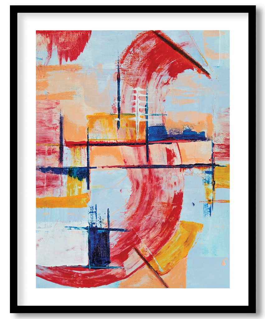 Contemporary Abstract Art #015