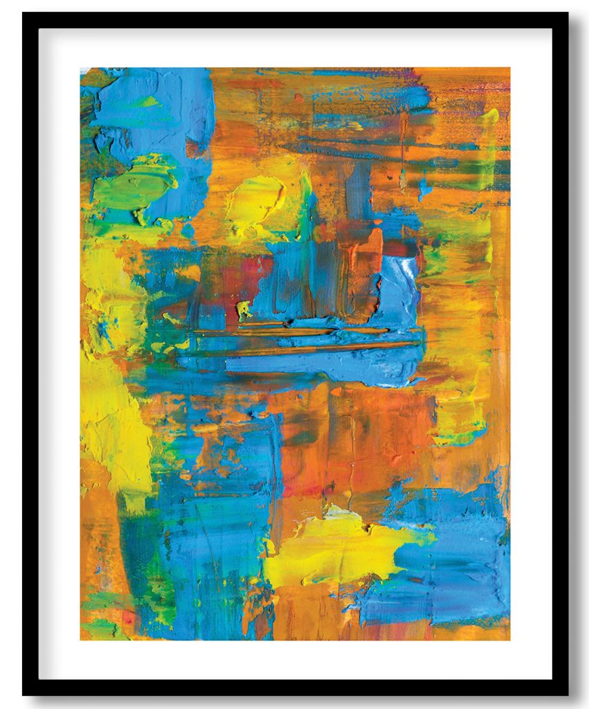 Contemporary Abstract Art #025