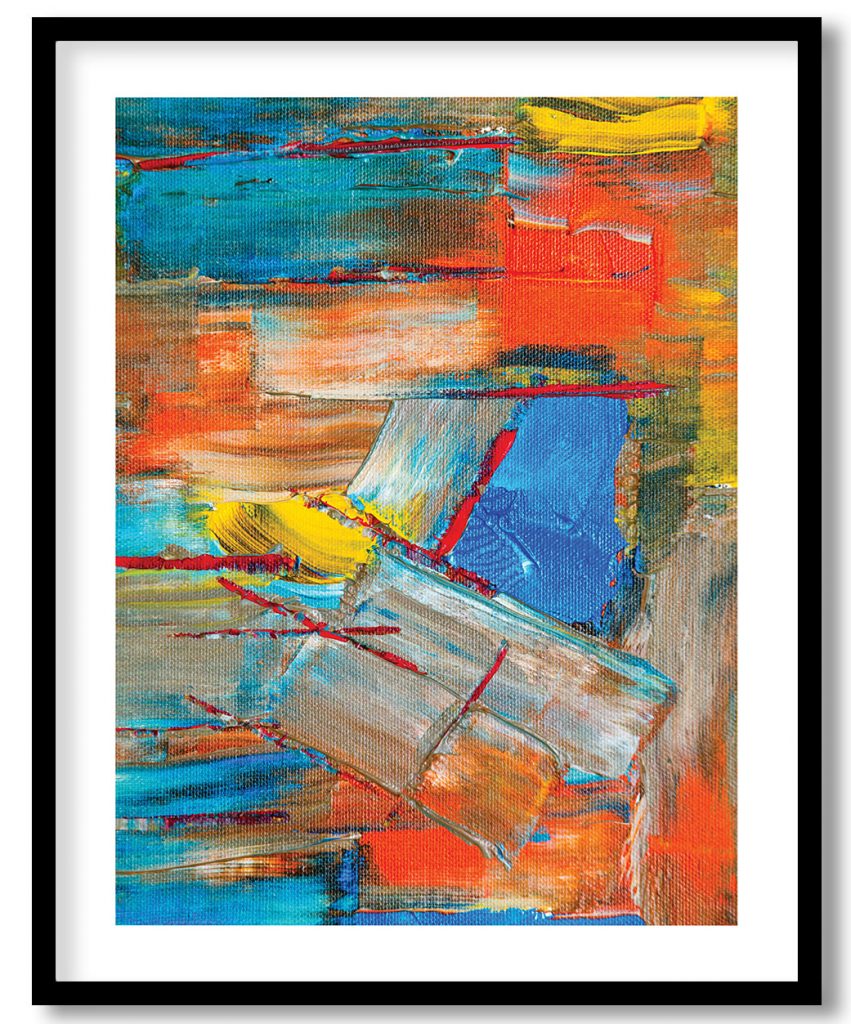 Contemporary Abstract Art #058