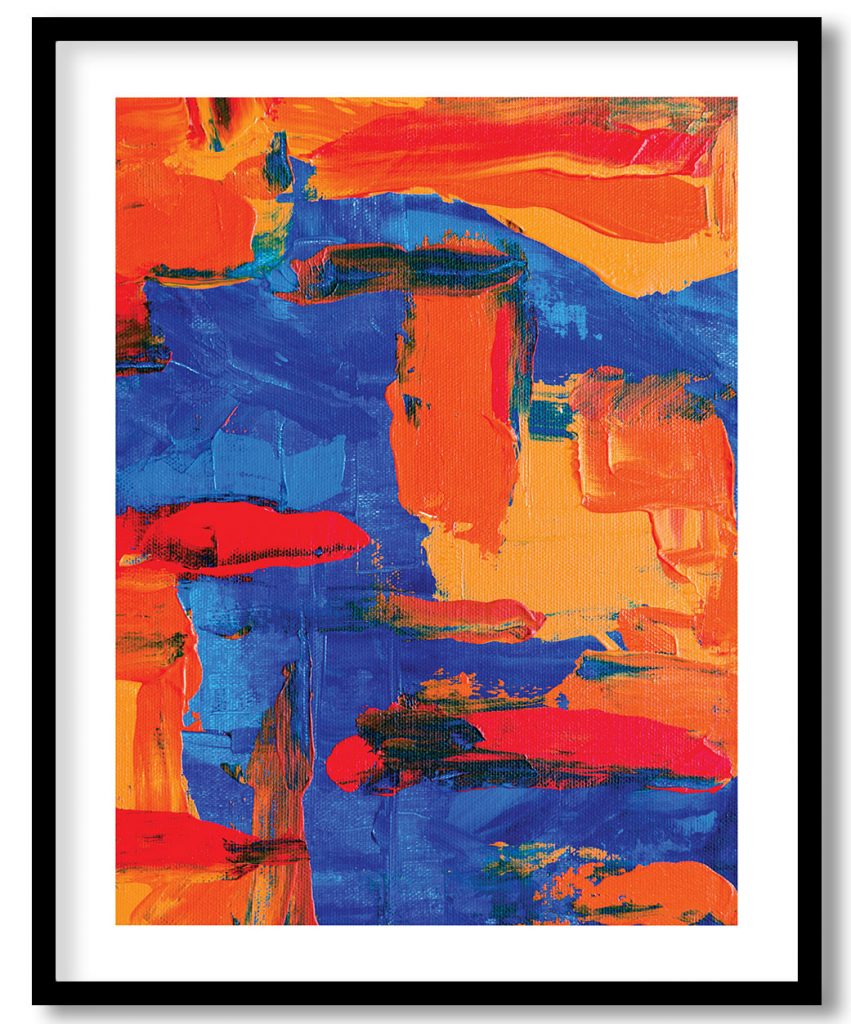 Contemporary Abstract Art #069