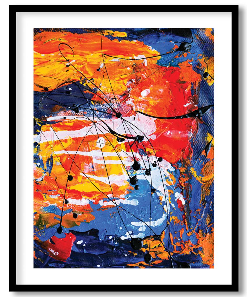 Contemporary Abstract Art #091