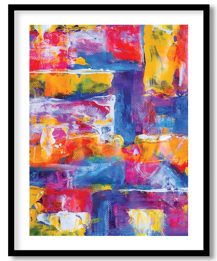 Contemporary Abstract Art #096