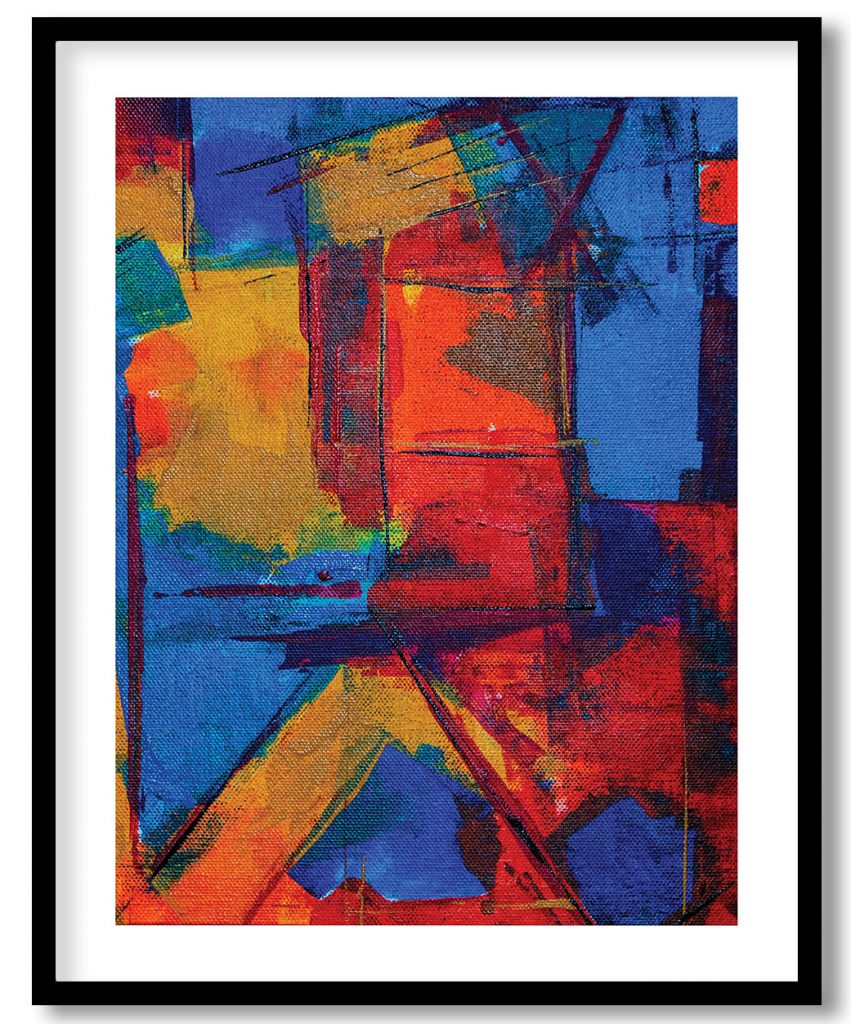 Contemporary Abstract Art #107