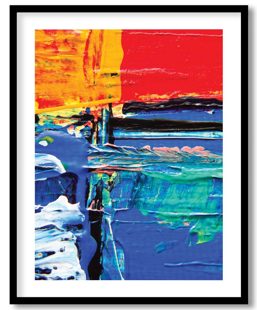 Contemporary Abstract Art #195