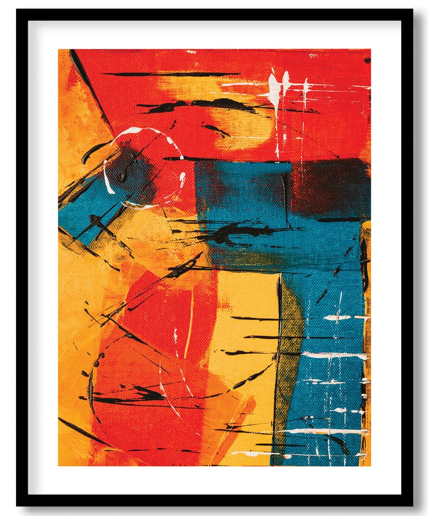 Contemporary Abstract Art #242