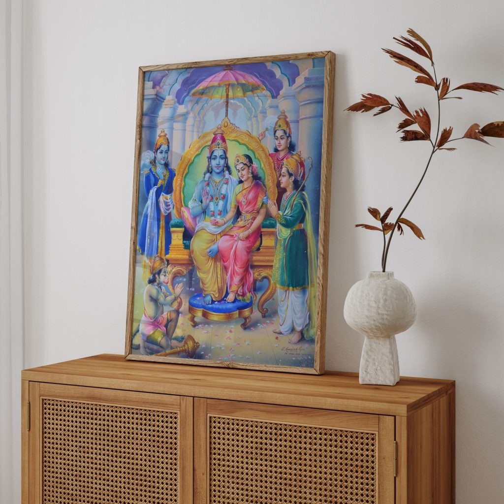 Ram Pattabhishekam by C Kondiah Raju (1930-1970)