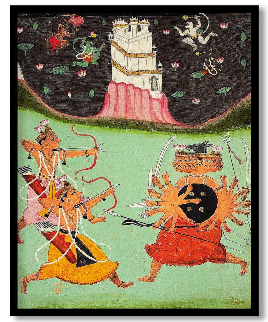 Scene from Ramayana (1750)