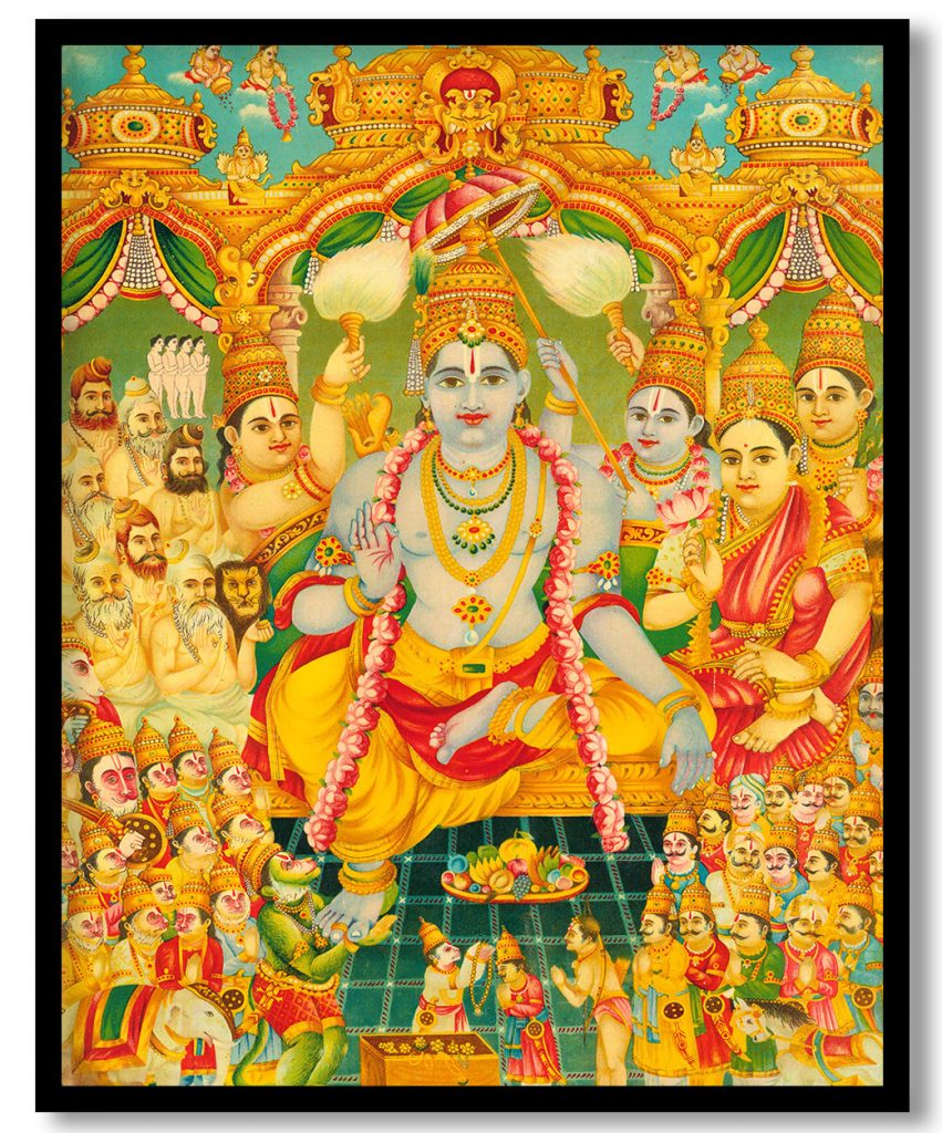 Sri Ram rajya Pattabhishekam by Unknown (1925)