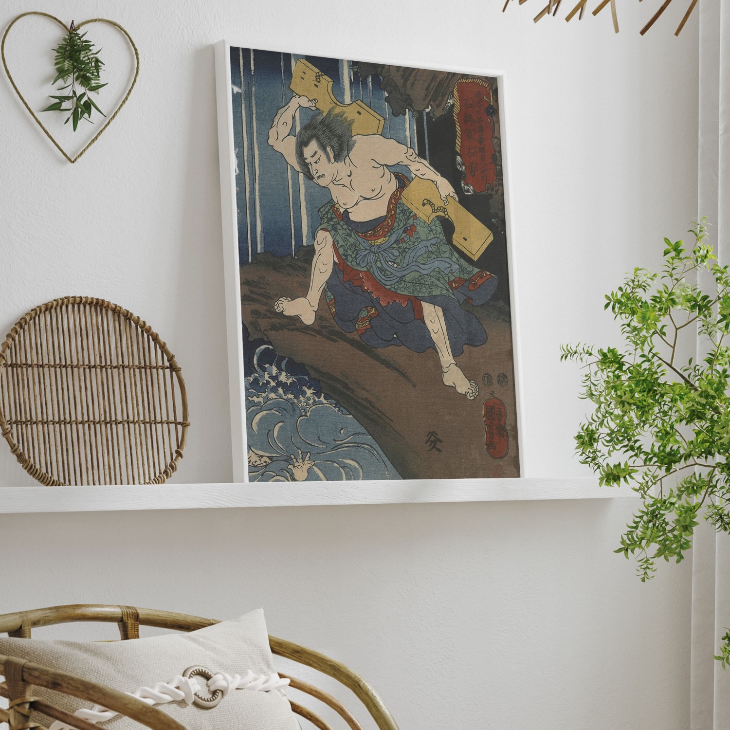 Wall Decor | One Hundred Eight Heroes of a Popular Water Margin, All ...