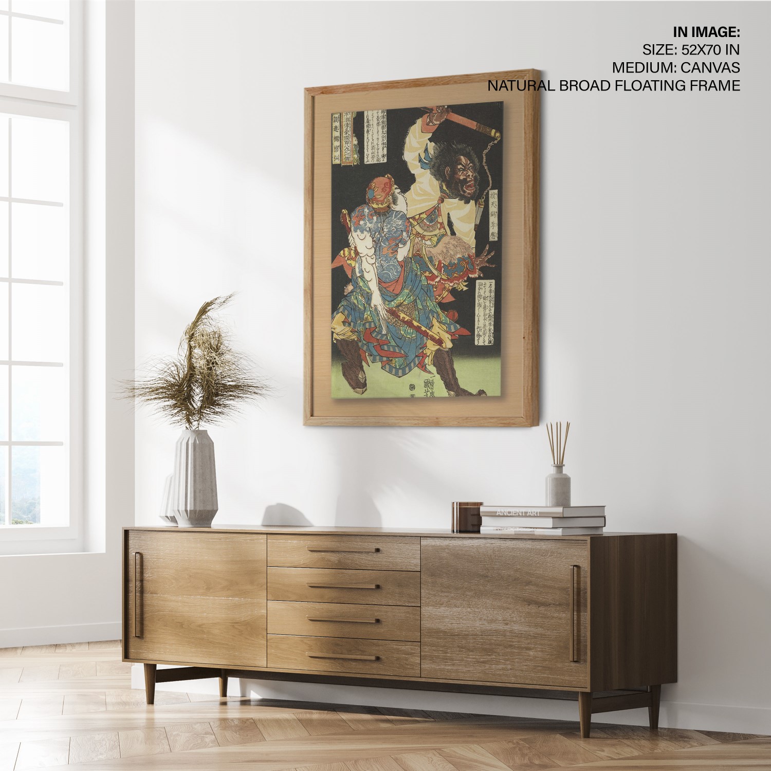 Framed Art | Print, from the series, One Hundred and eight Heroes of ...