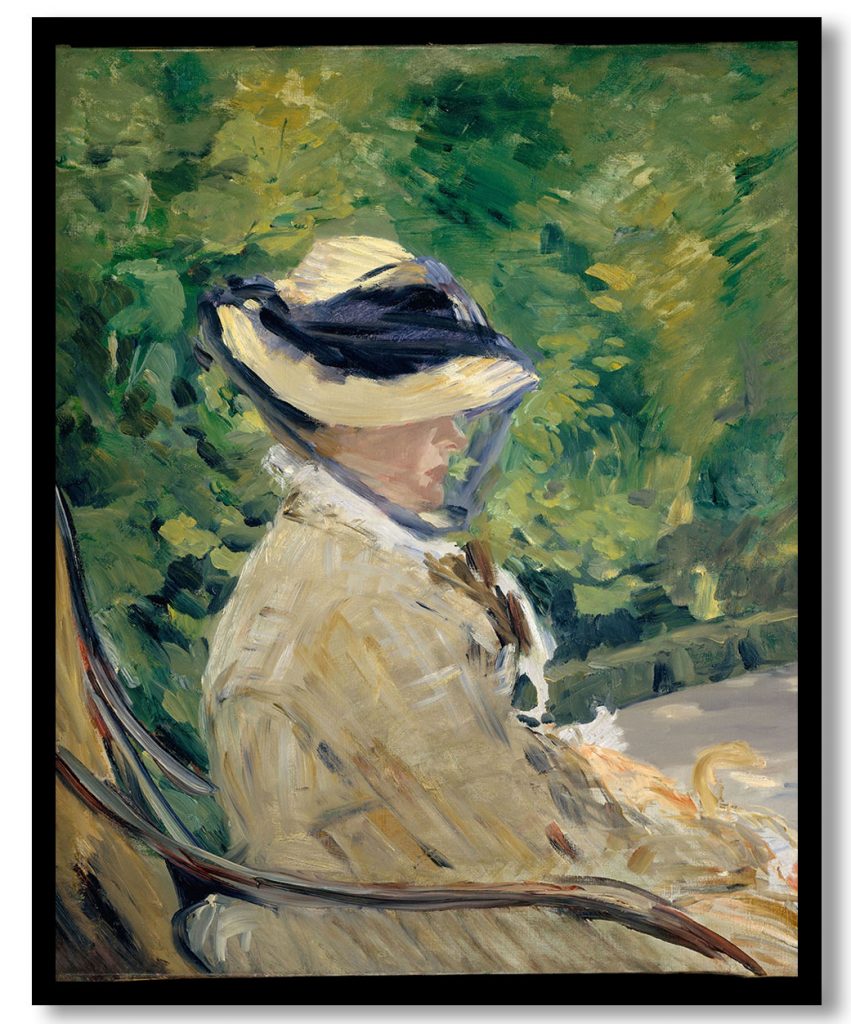 Madame Manet (Suzanne Leenhoff, 1830–1906) at Bellevue by Edouard Manet (1880)
