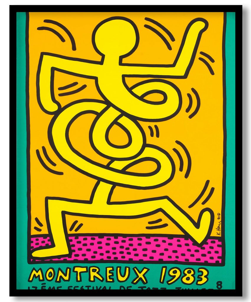 Montreux 1983 17ème Festival de Jazz - Juillet 8/24 by Keith Haring