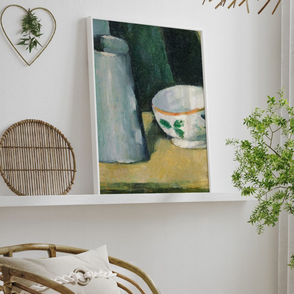 Bowl and Milk-Jug by Paul Cezanne (1873-77)