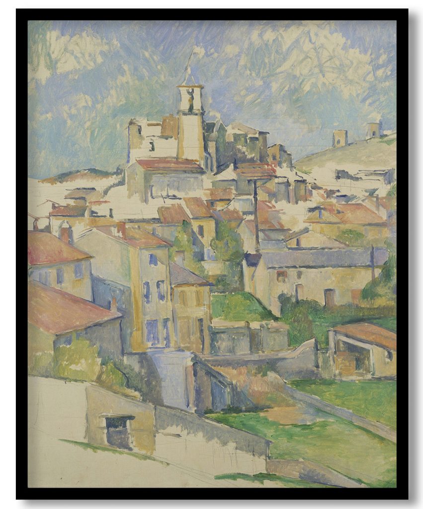 Gardanne by Paul Cezanne (1885-86)