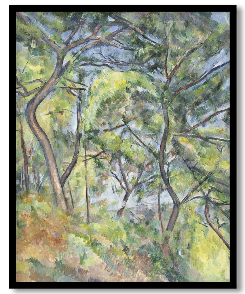 Sous-Bois by Paul Cezanne (1894)