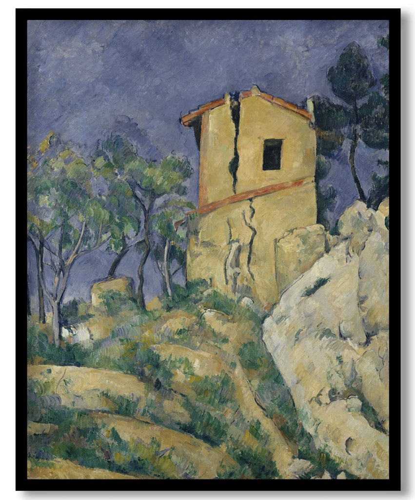 The House with the Cracked Walls by Paul Cezanne (1892–94)