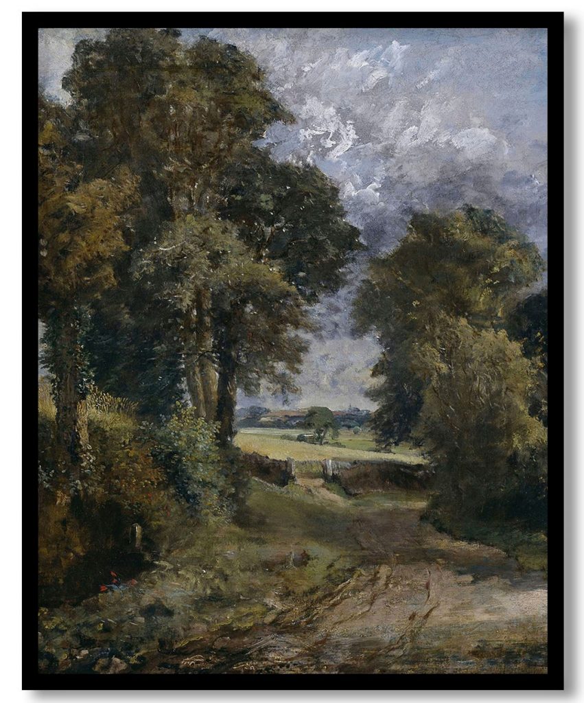A Cornfield by John Constable (1817)