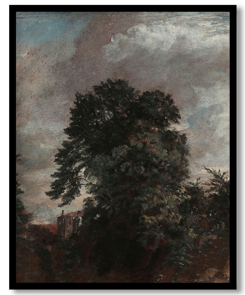 Distant View of the Grove, Hampstead by John Constable (1822)