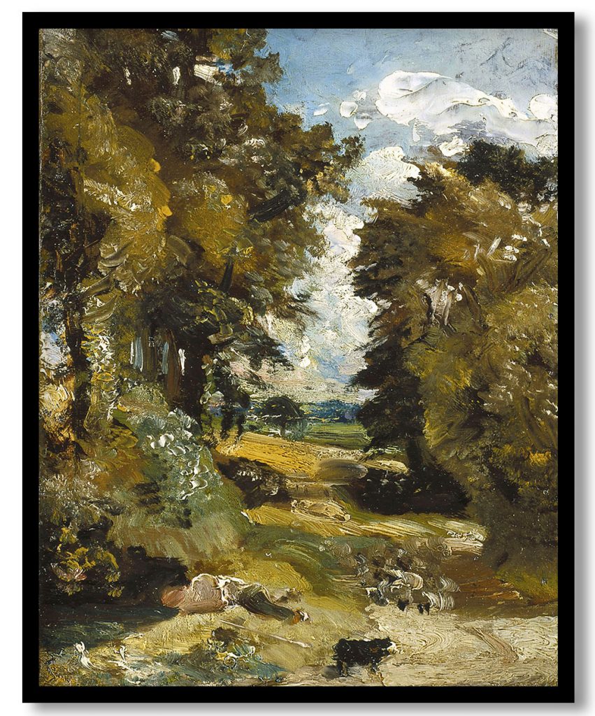 The Cornfield by John Constable (1816)