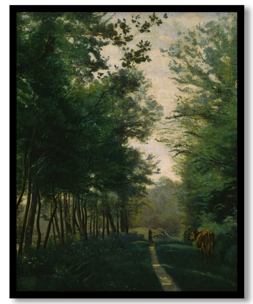 Ville d'Avray by Jean Baptiste Camille Corot1867