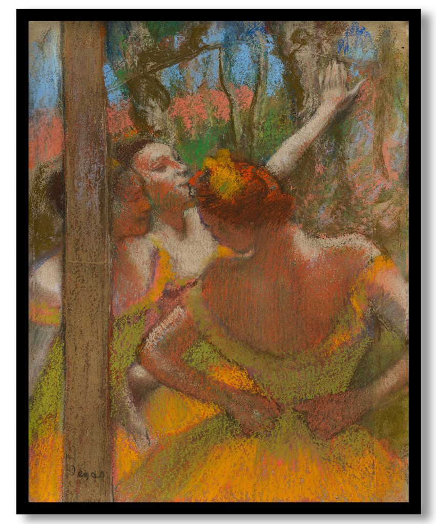Dancers by Edgar Degas (1896)