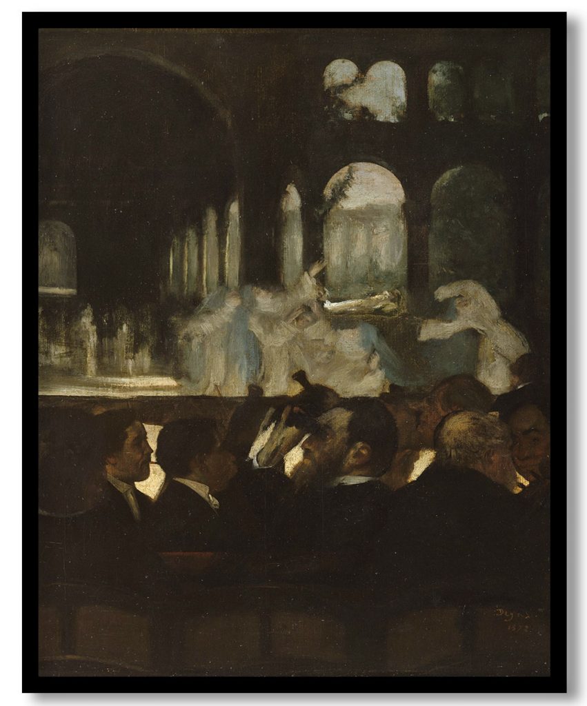 The Ballet from Robert le Diable by Edgar Degas (1871)