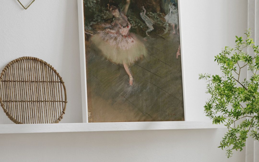 Wall Art | The Star by Edgar Degas (1876-78) | Small to XXXL Sizes