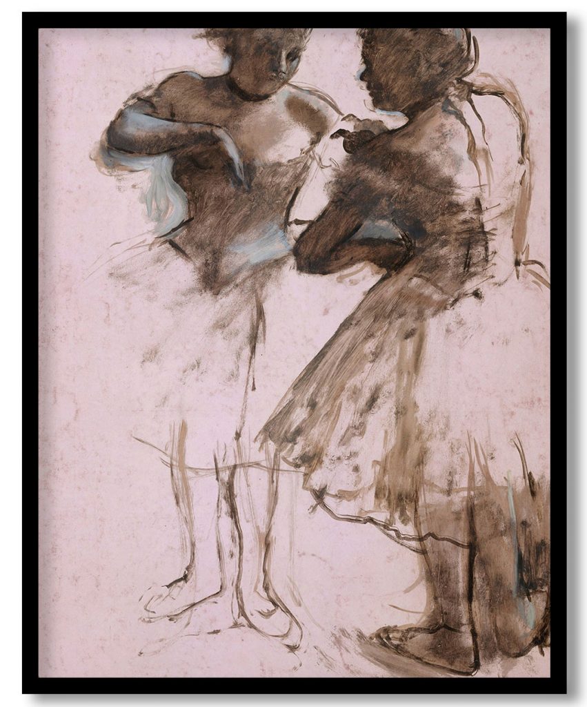 Two Dancers by Edgar Degas (1873)