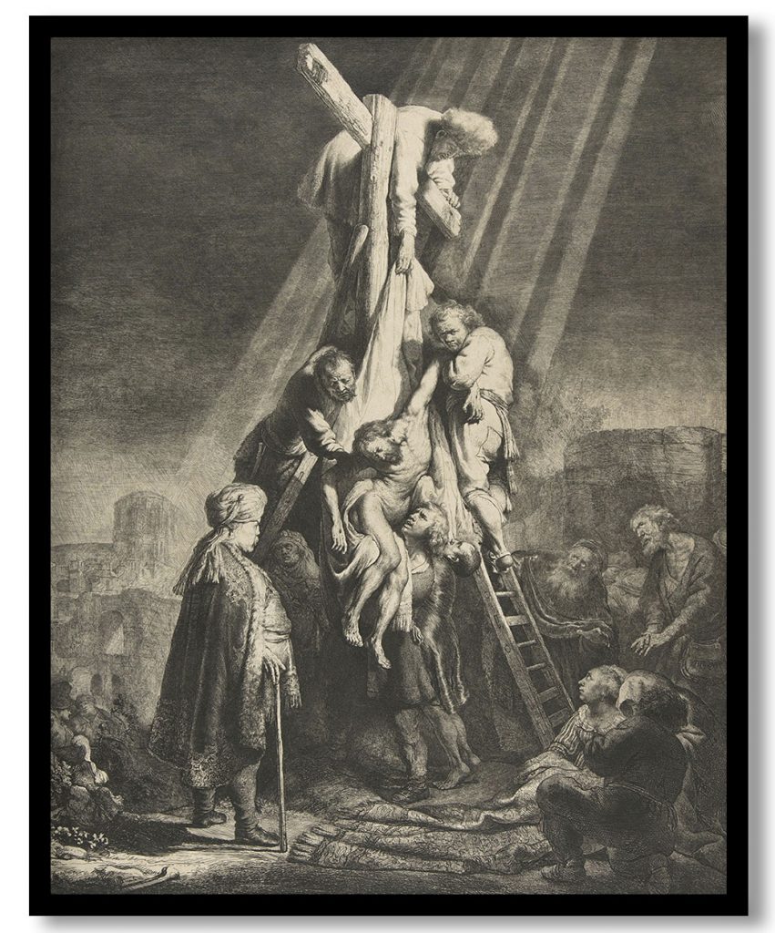 Descent from the Cross by Rembrandt van Rijn (1633)