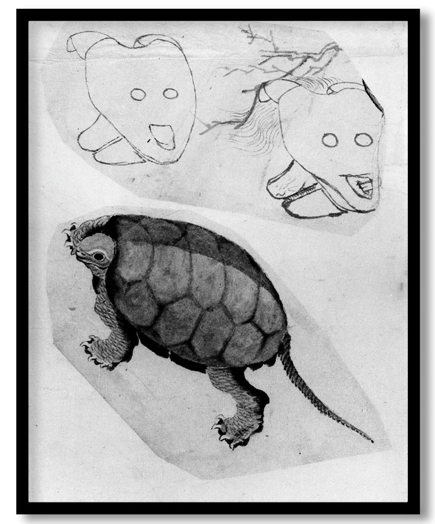 Drawings by Katsushika Hokusai