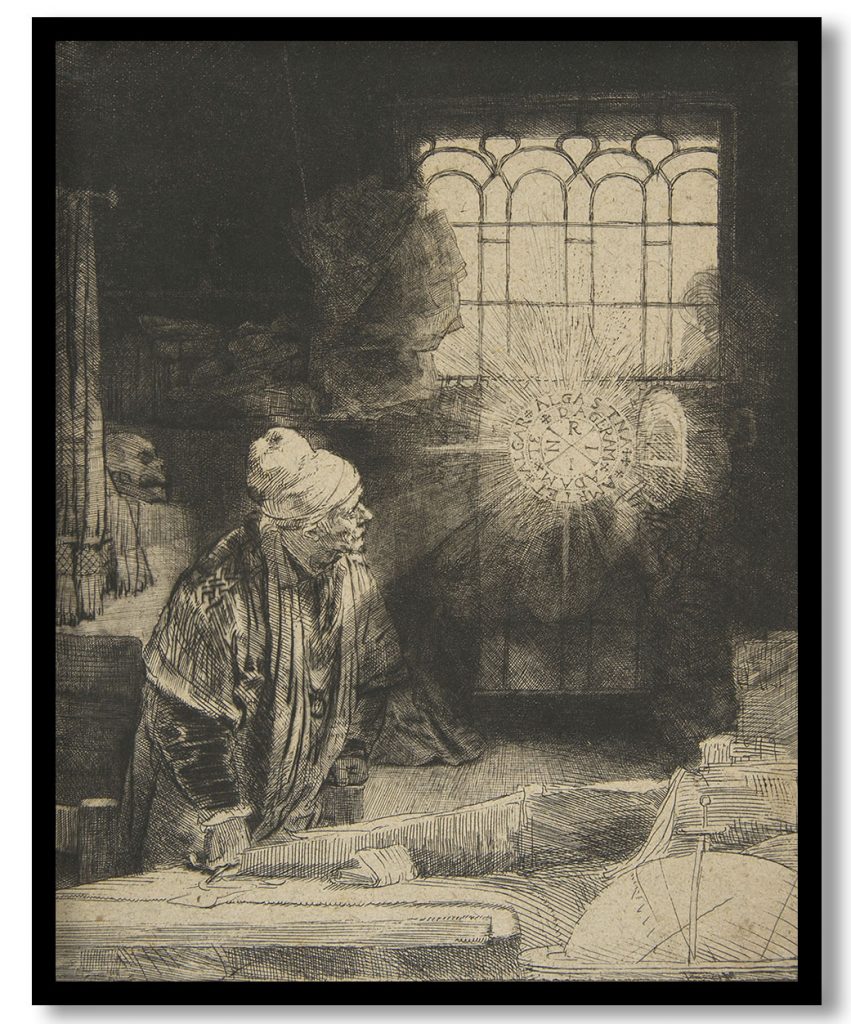 Faust by Rembrandt van Rijn (1652)