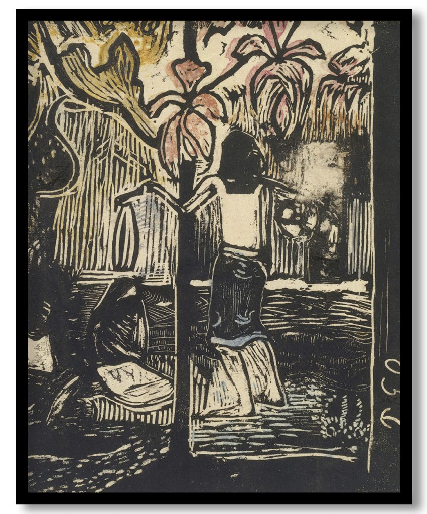 Fragrance (Noa Noa), small block by Paul Gauguin (1894-95)