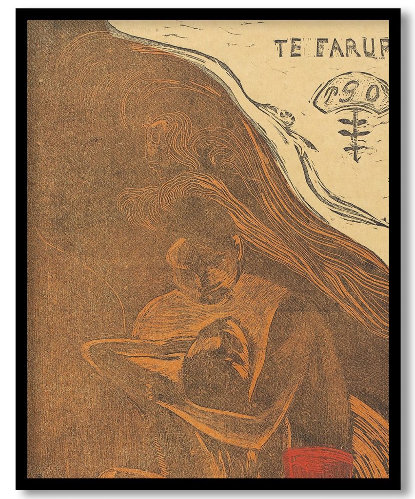 Te Faruru (They are Making Love Here) by Paul Gauguin (1894-95)