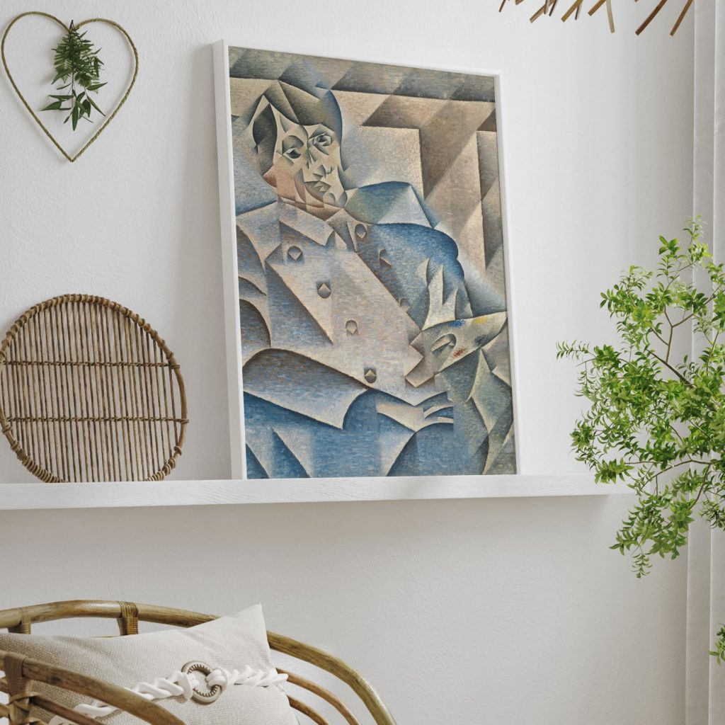 Portrait of Pablo Picasso by Juan Gris (1912)