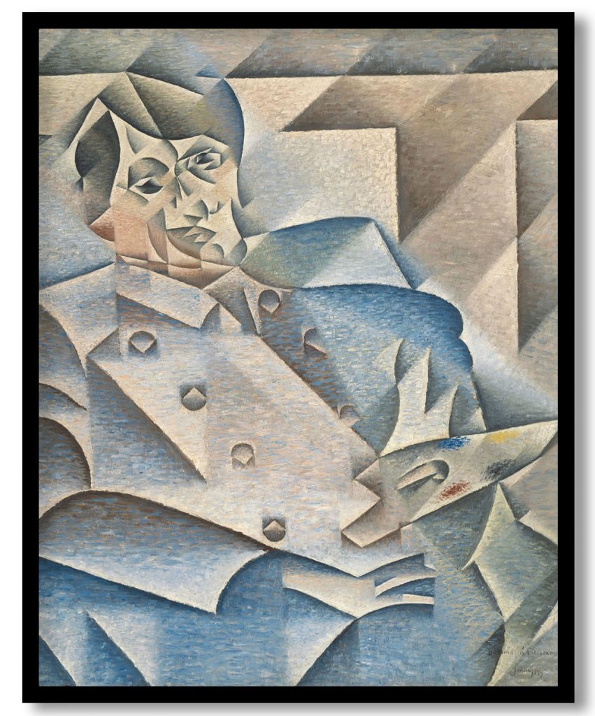 Portrait of Pablo Picasso by Juan Gris (1912)