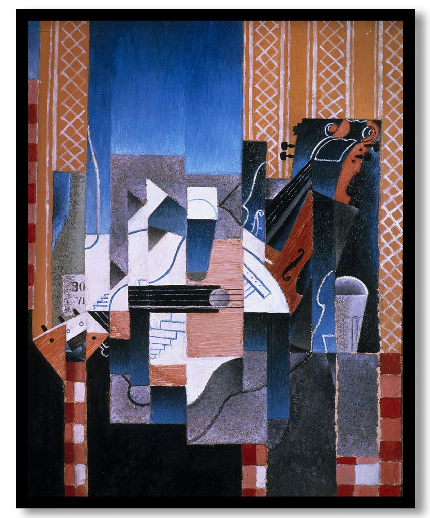 Violin and Guitar by Juan Gris (1913)