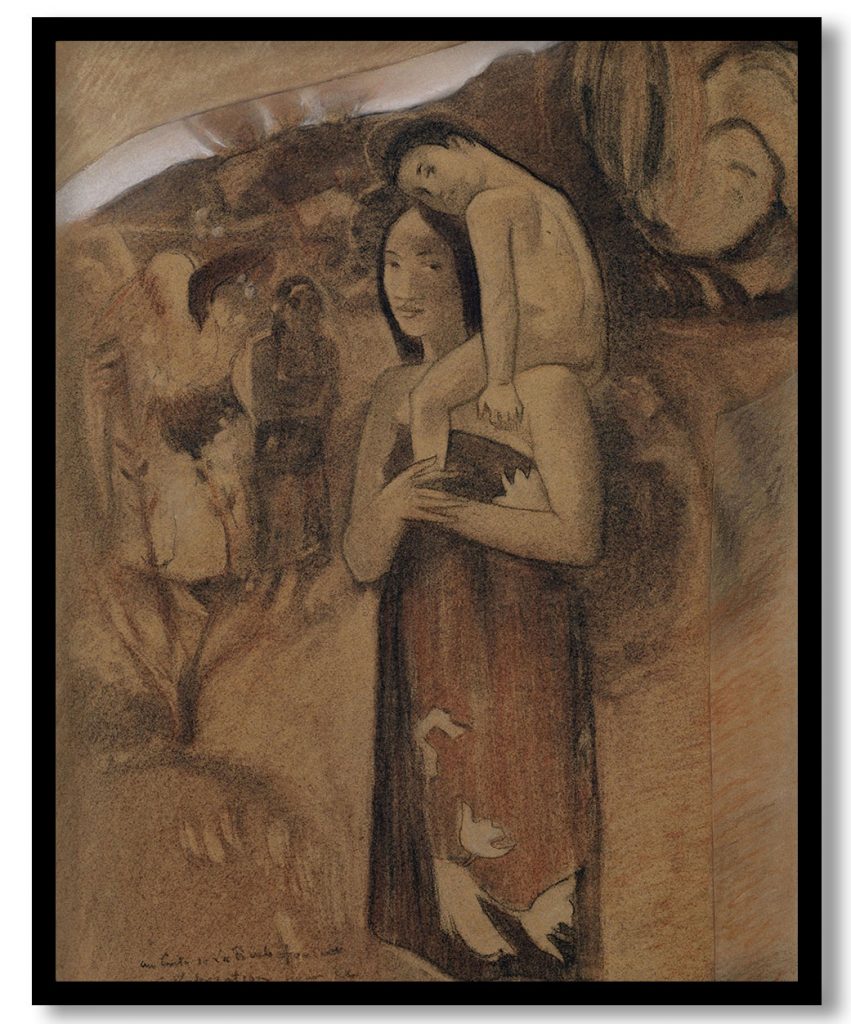 Hail Mary (Ia Orana Maria) by Paul Gauguin (1893-95)