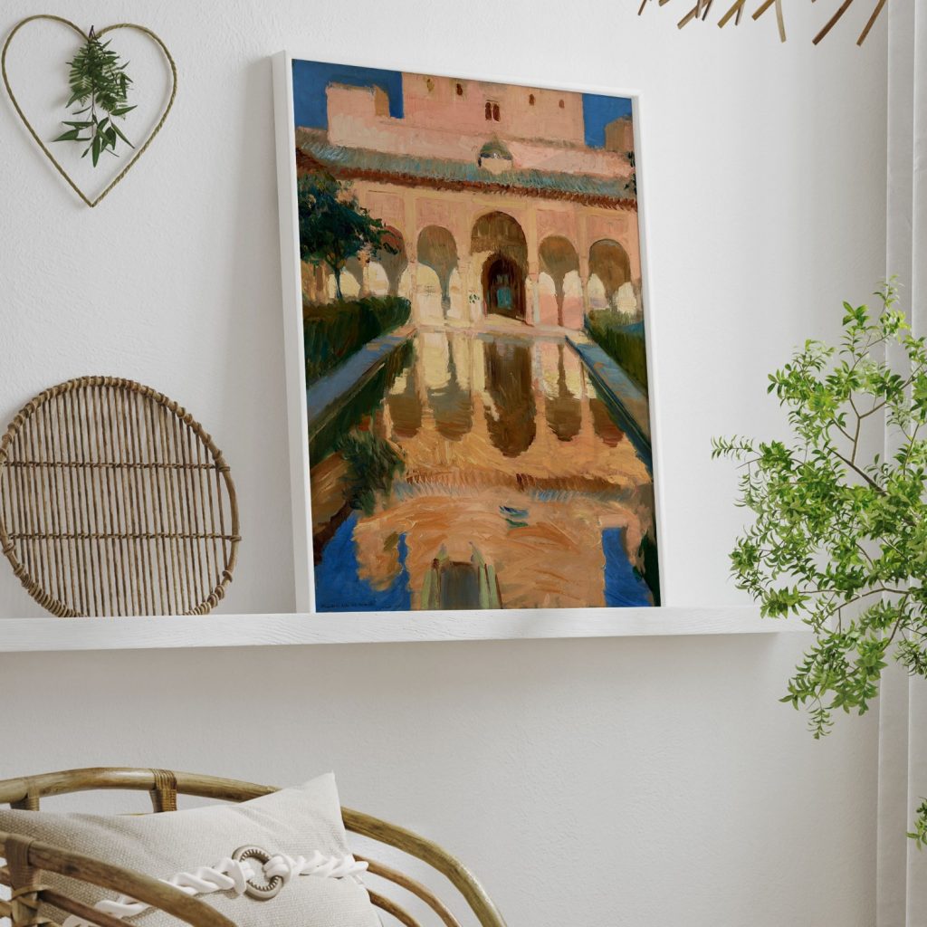 Hall of the Ambassadors, Alhambra, Granada (Main View) by Joaquín Sorolla y Bastida (1909)