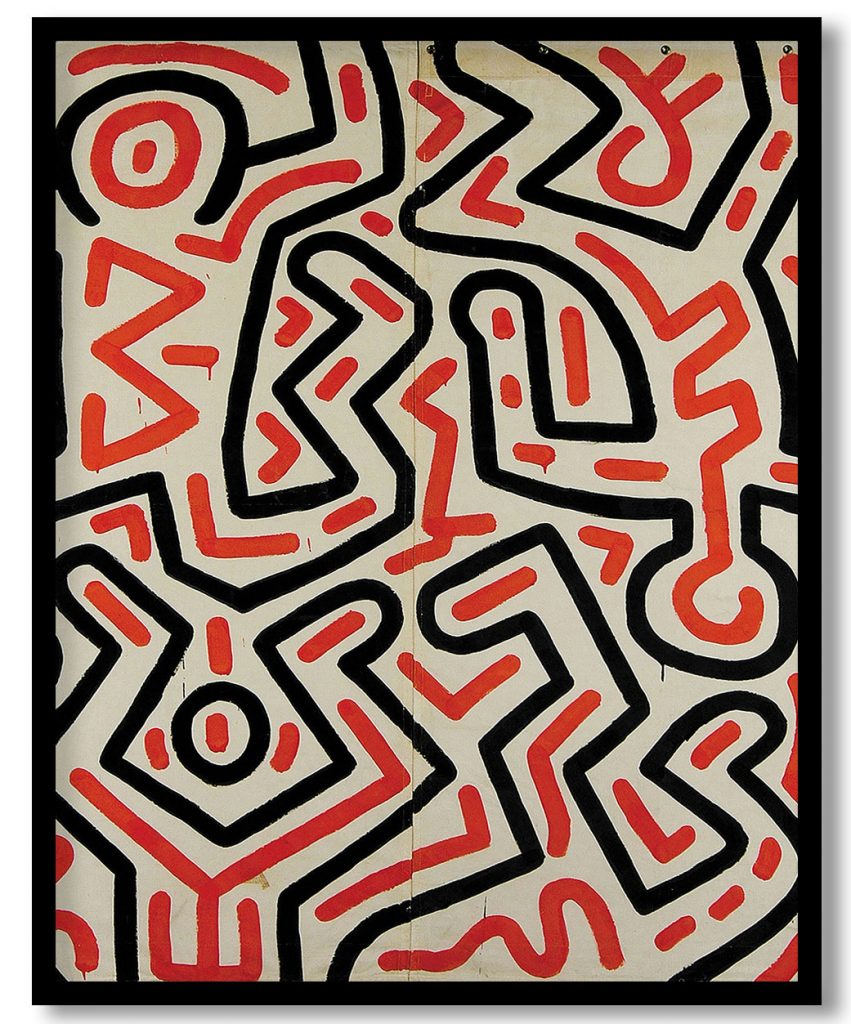 Secret Pastures by Keith Haring (1985)