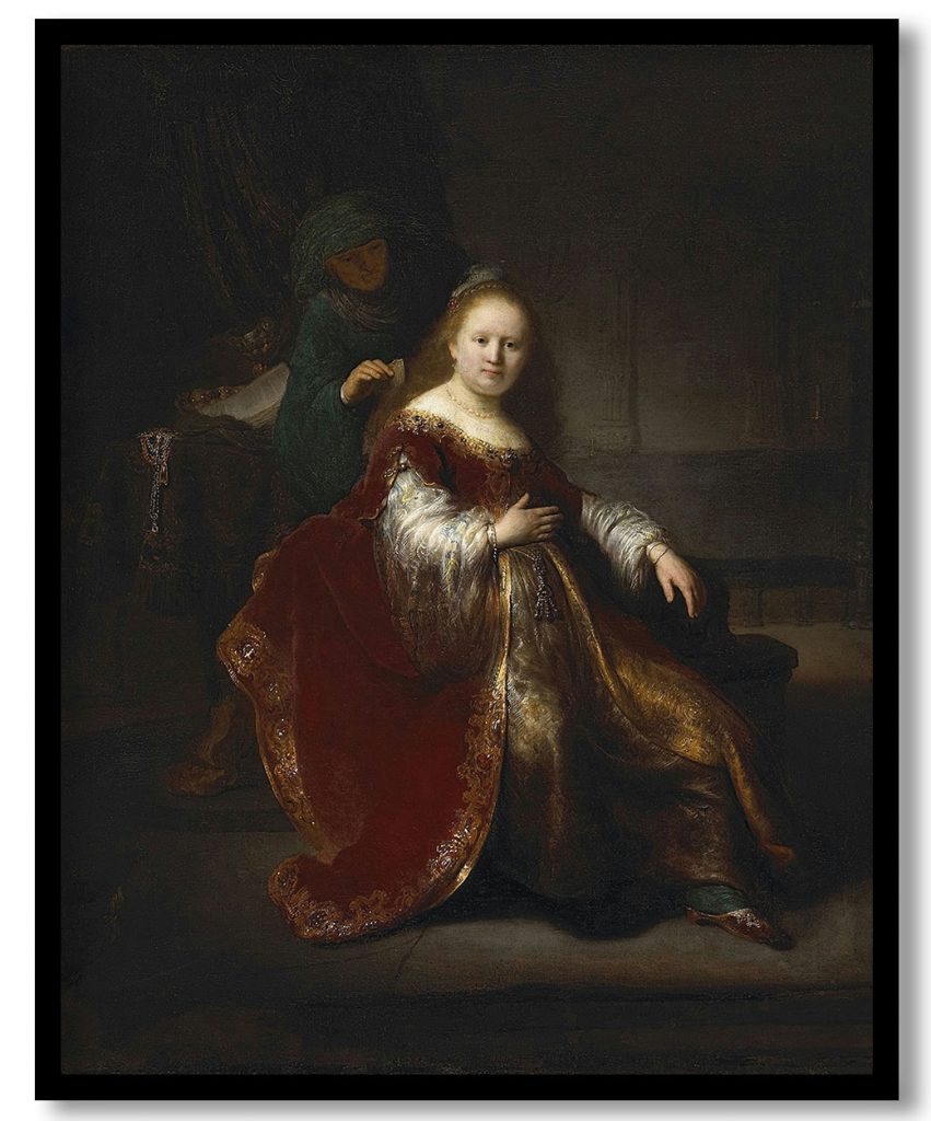 Heroine from the Old Testament by Rembrandt van Rijn (1632-33)