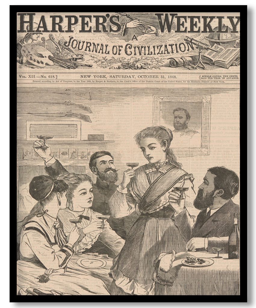 Our Next President  (Ulysses S. Grant) by Winslow Homer (1868)