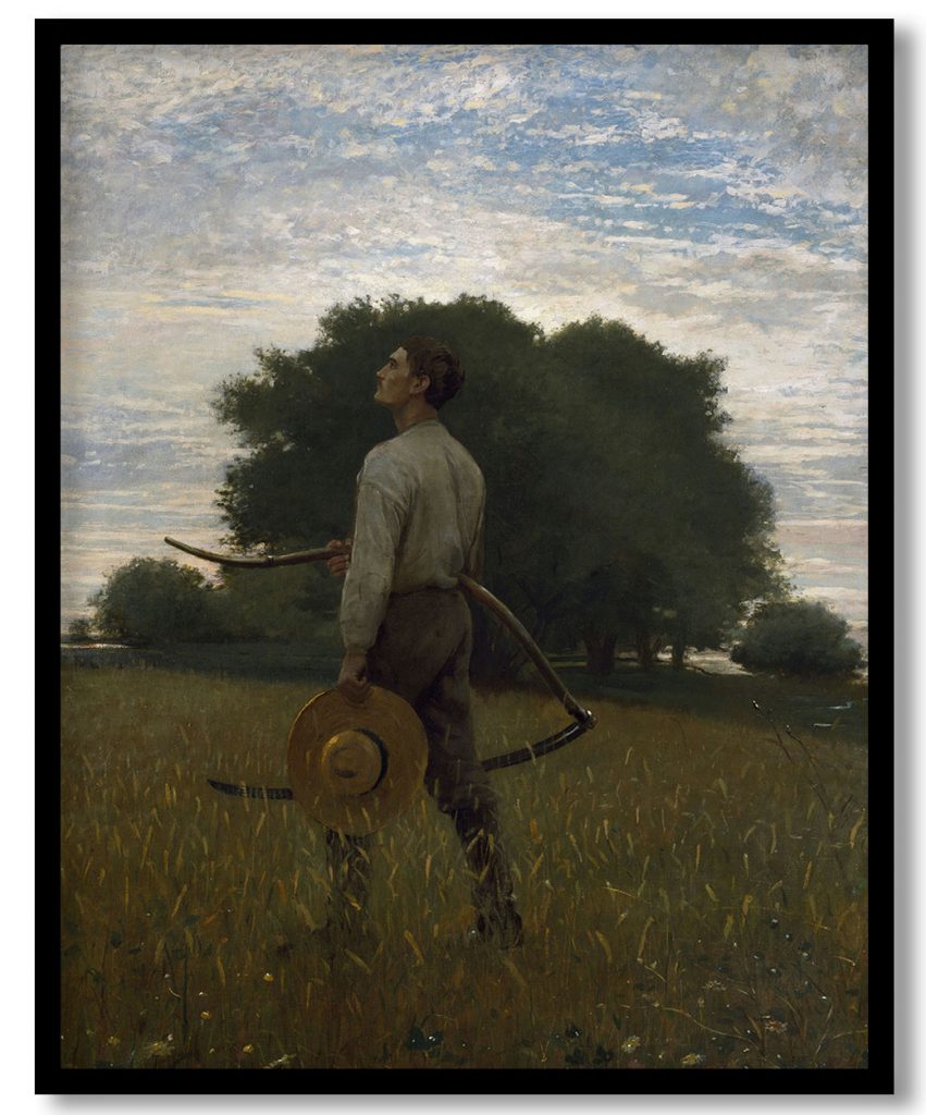 Song of the Lark by Winslow Homer (1874)