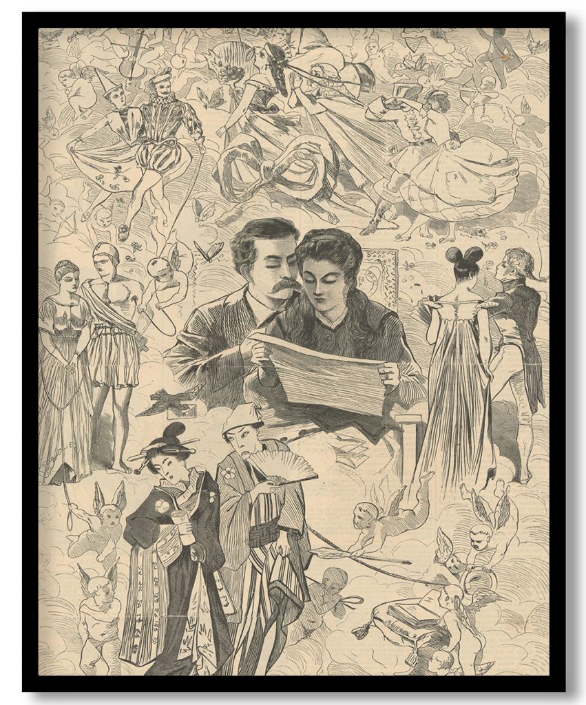 St. Valentine's Day—The Old Story in All Lands by Winslow Homer (1868)