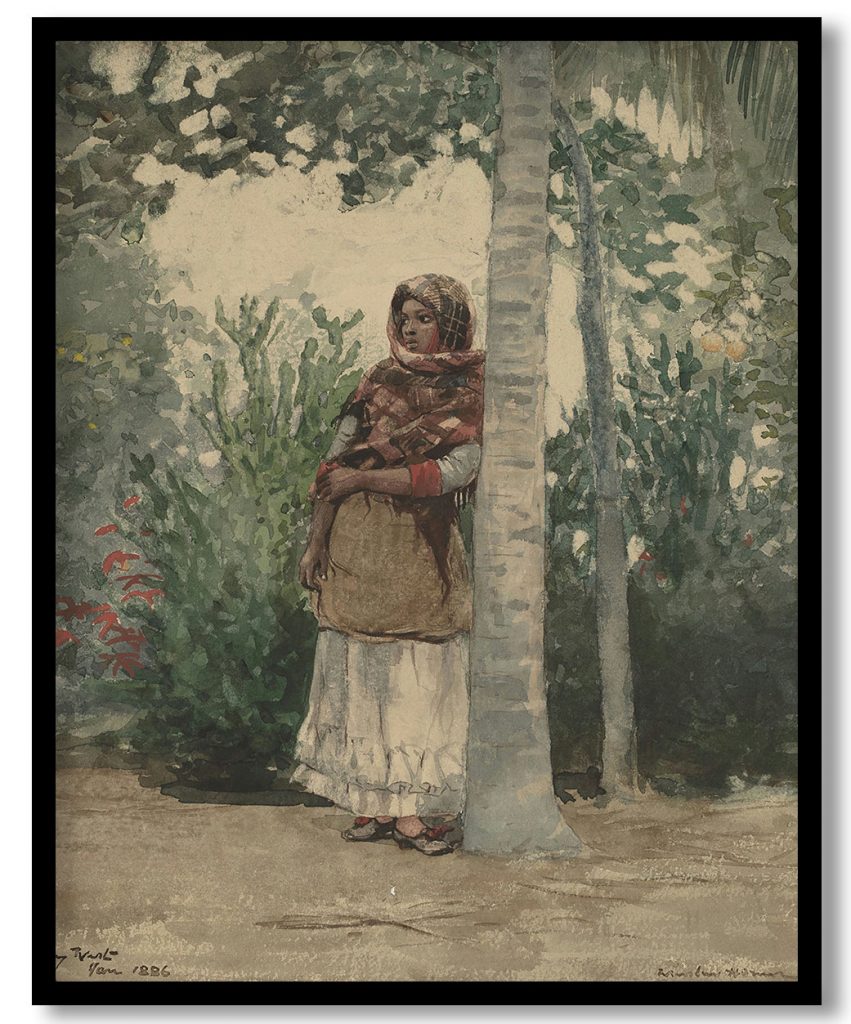 Under a Palm Tree by Winslow Homer (1886)